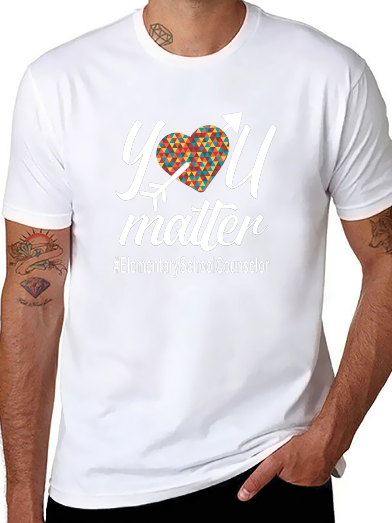 You Matter Elementary School Counselor T-Shirt