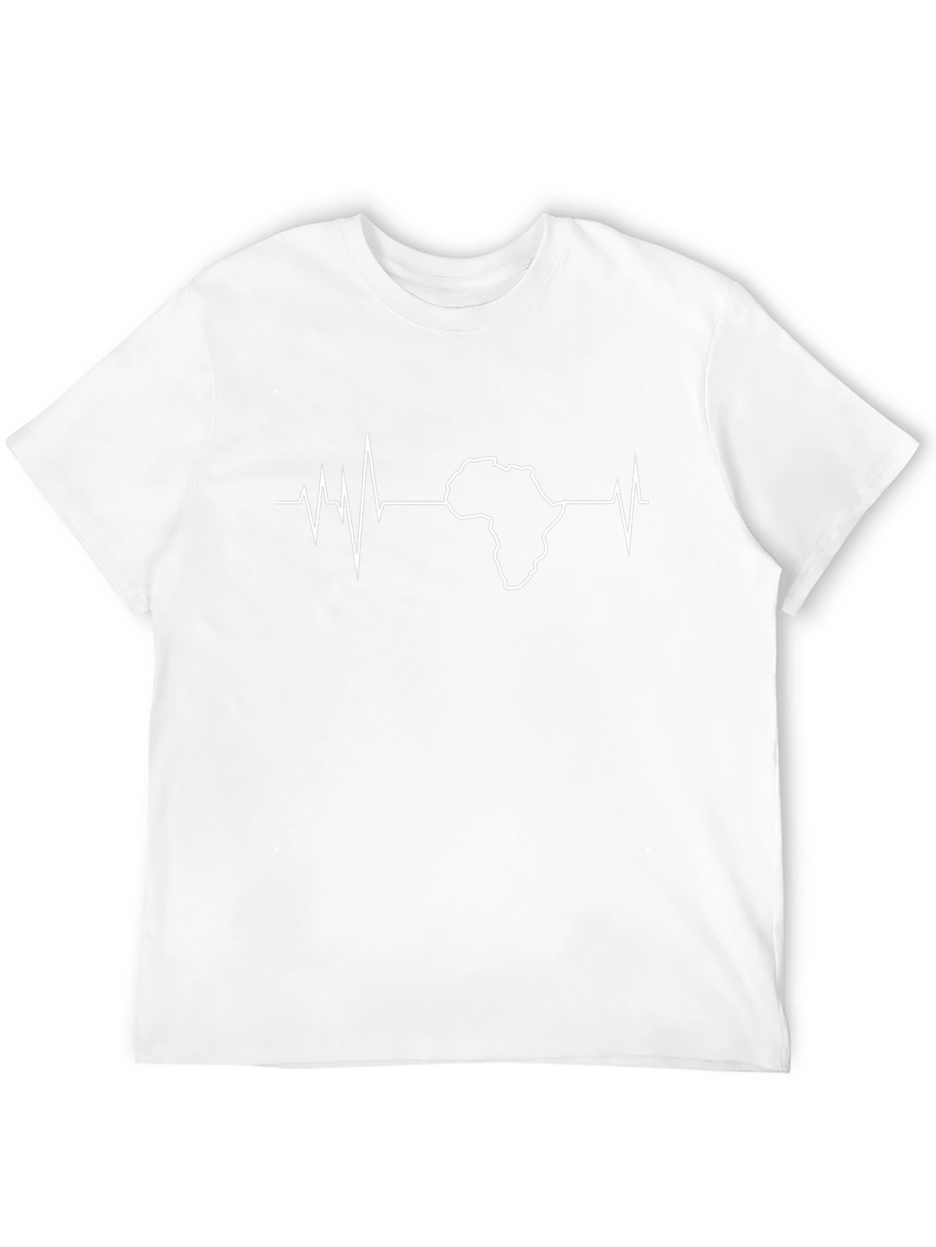 Africa Heartbeat T-Shirt - Black