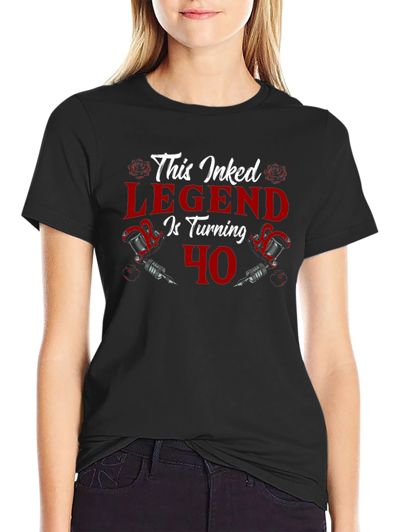 Inked Legend 40th Birthday T-Shirt