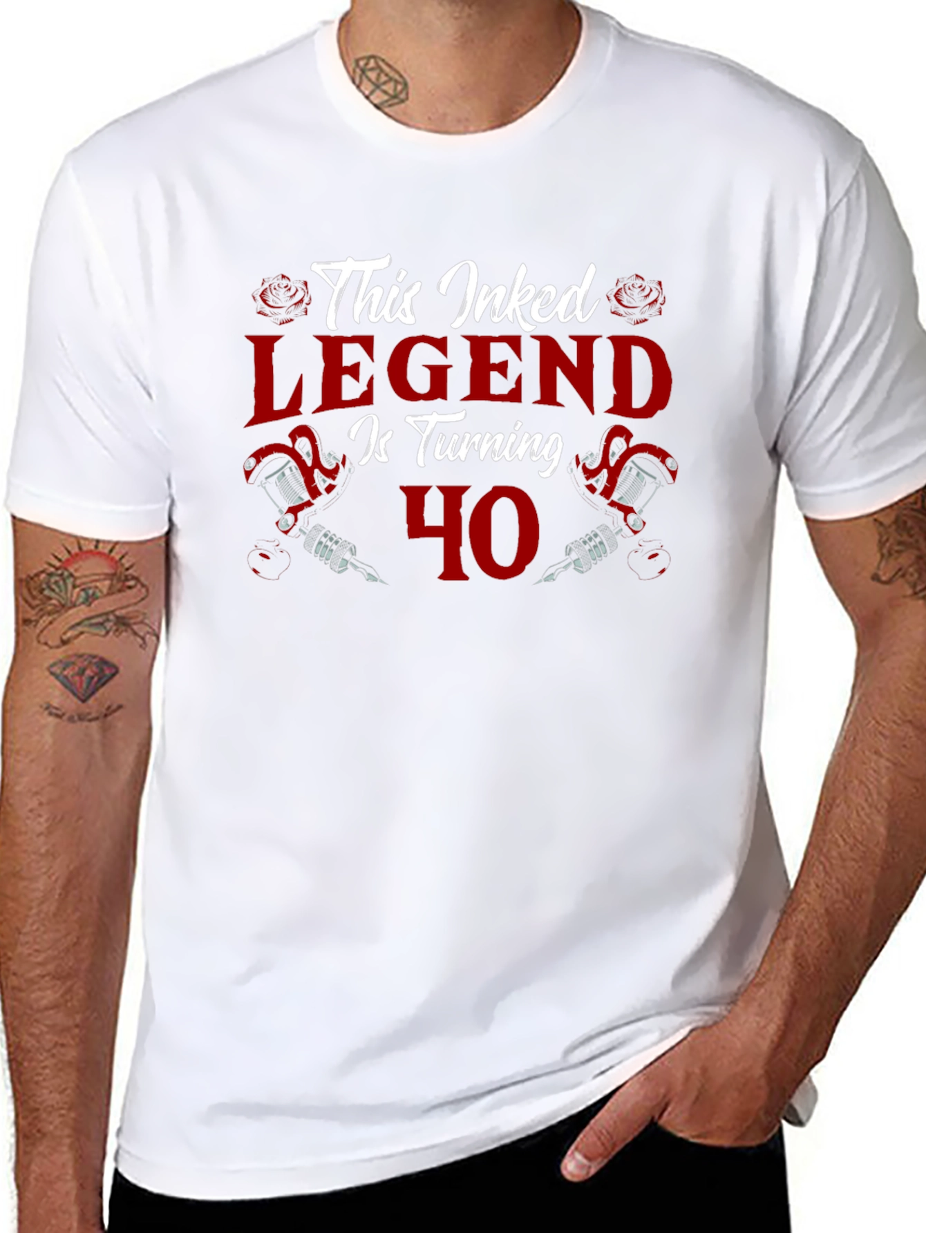 Inked Legend 40th Birthday T-Shirt