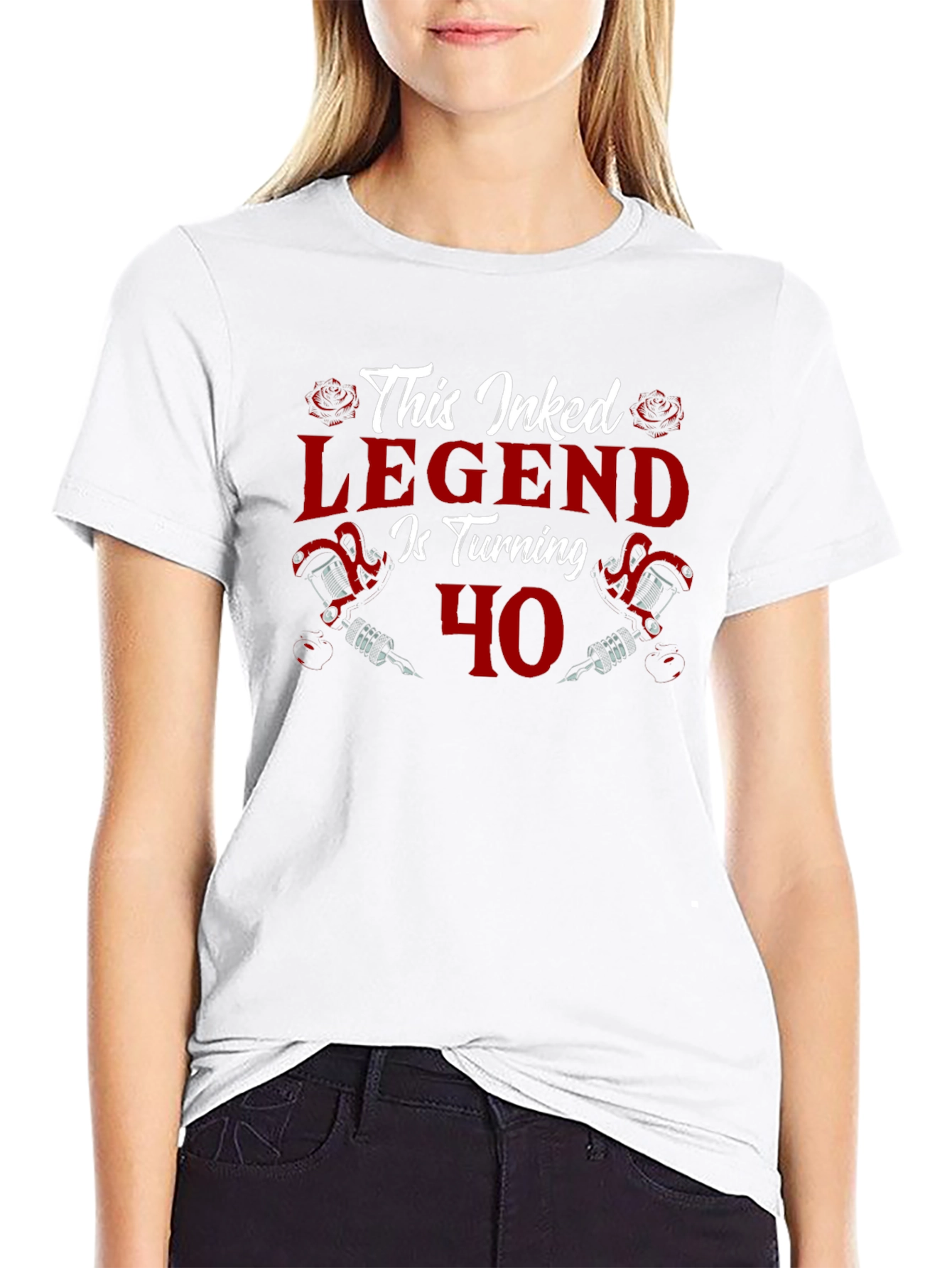 Inked Legend 40th Birthday T-Shirt