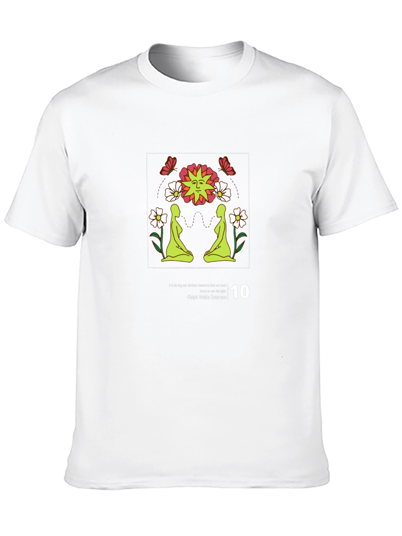 Sun Flower Graphic T-Shirt
