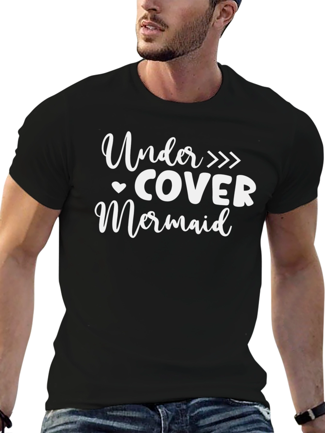Undercover Mermaid Graphic T-Shirt