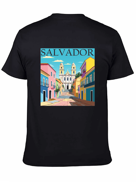 Salvador Brazil Graphic Tee - Black