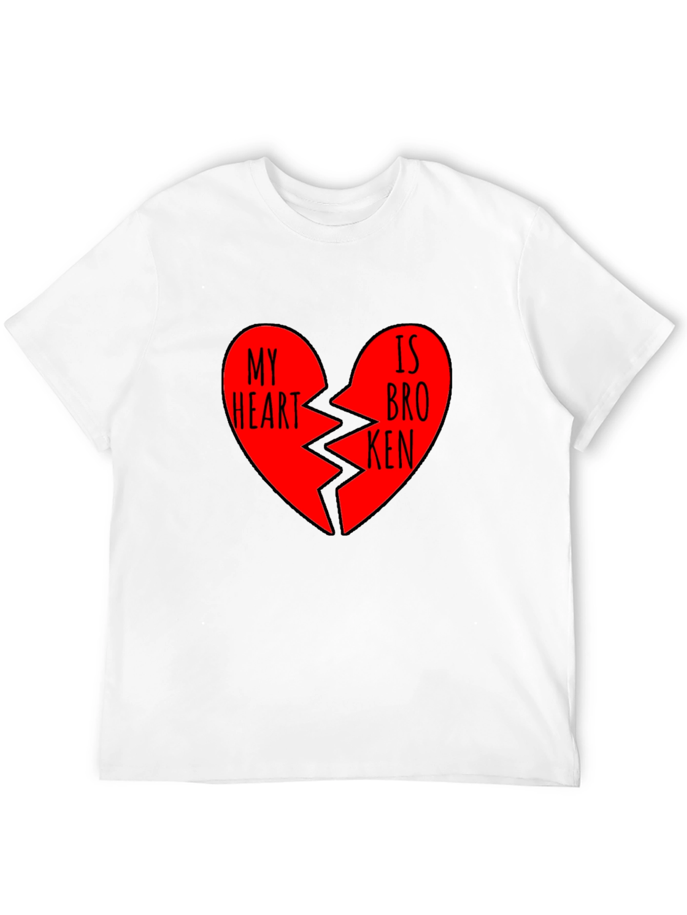 My Heart is Broken Graphic T-Shirt
