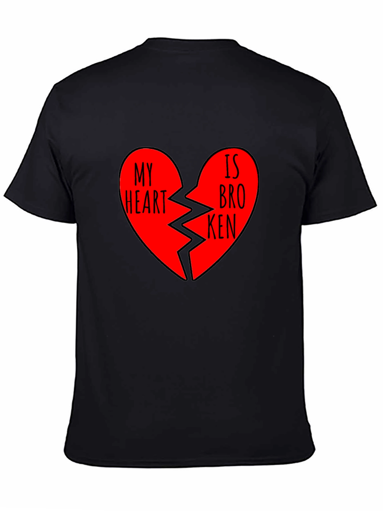 My Heart is Broken Graphic T-Shirt