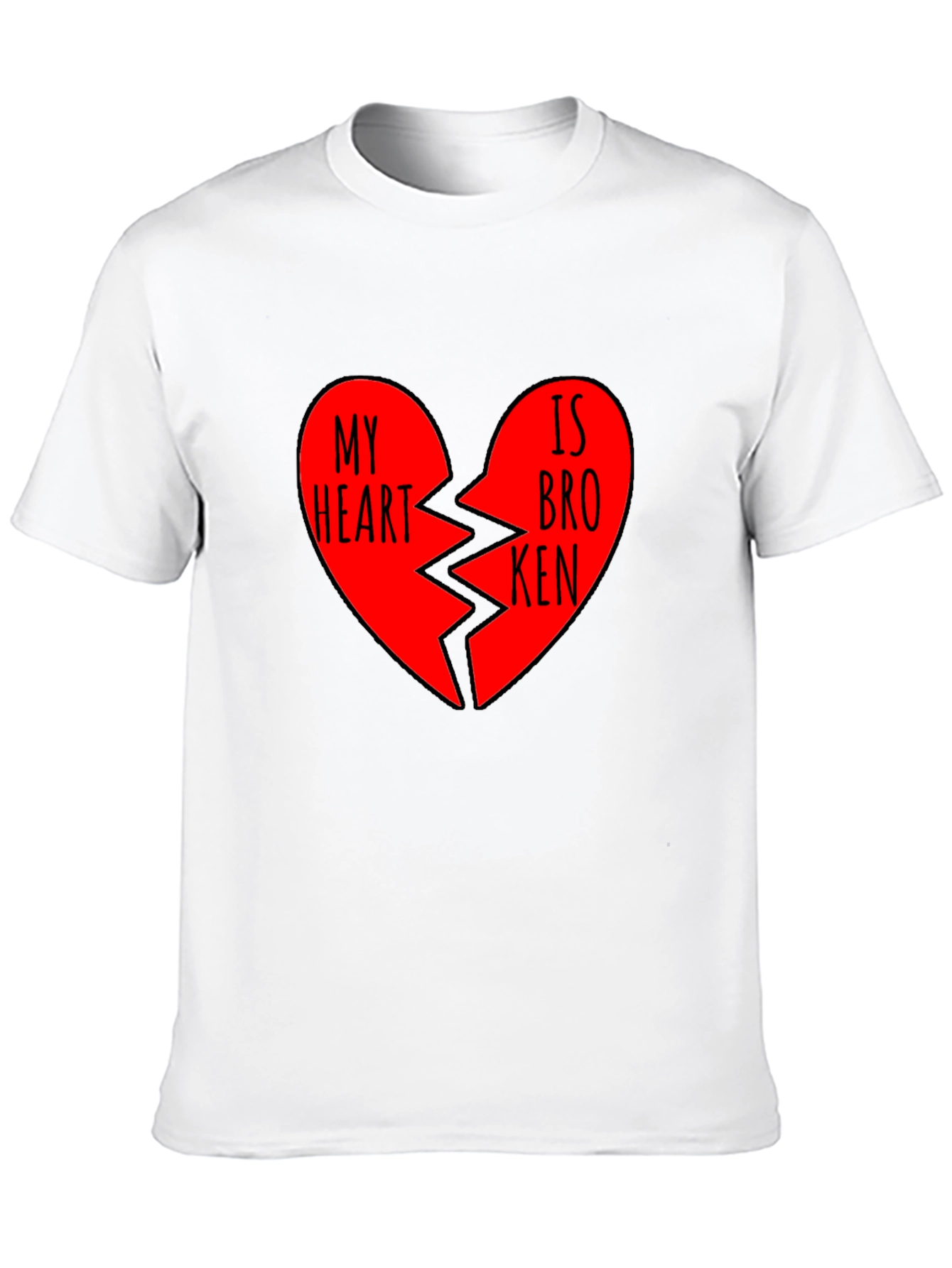 My Heart is Broken Graphic T-Shirt