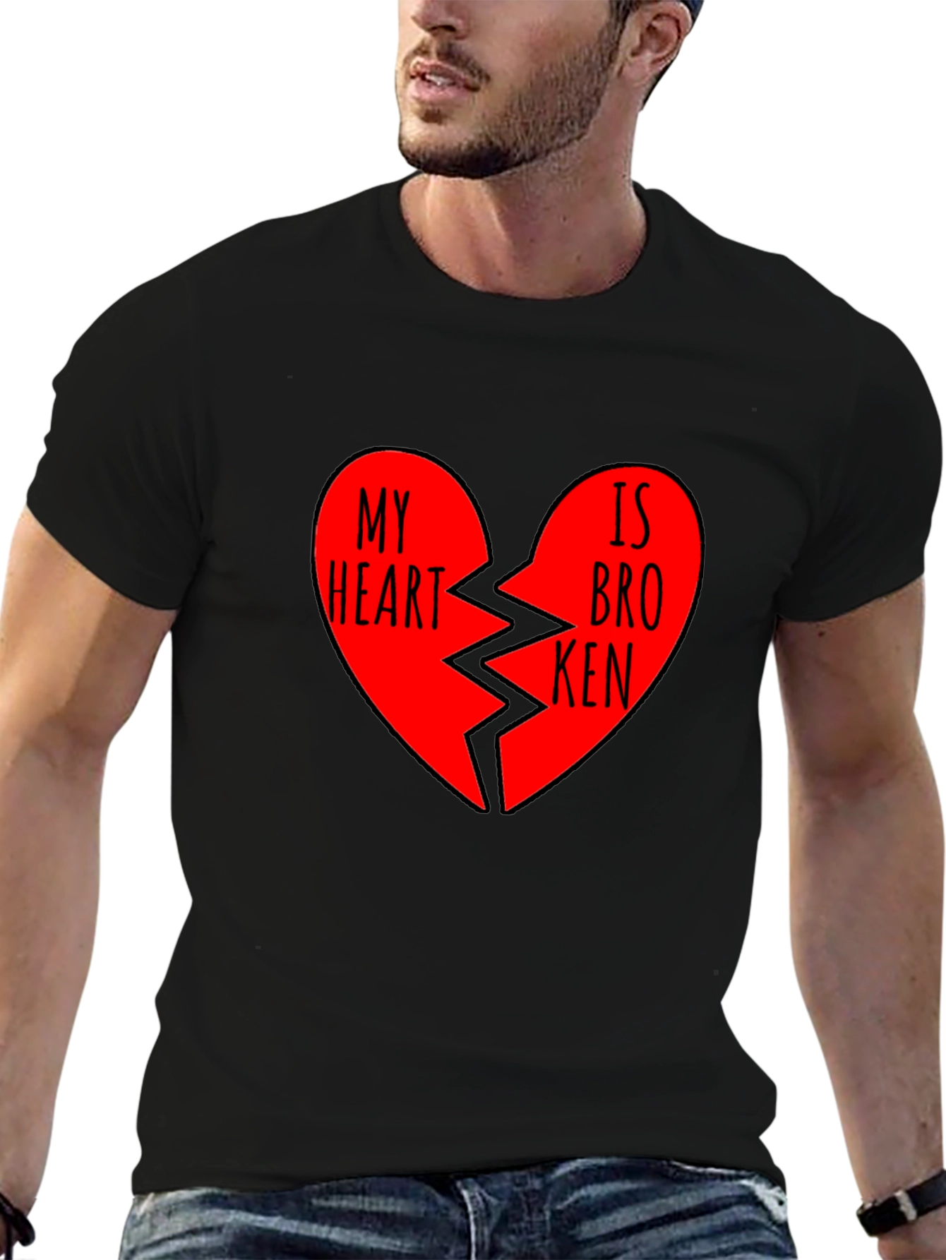 My Heart is Broken Graphic T-Shirt