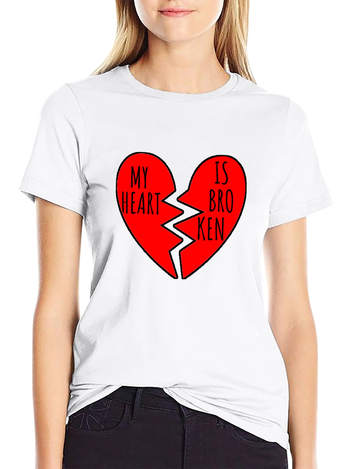 My Heart is Broken Graphic T-Shirt