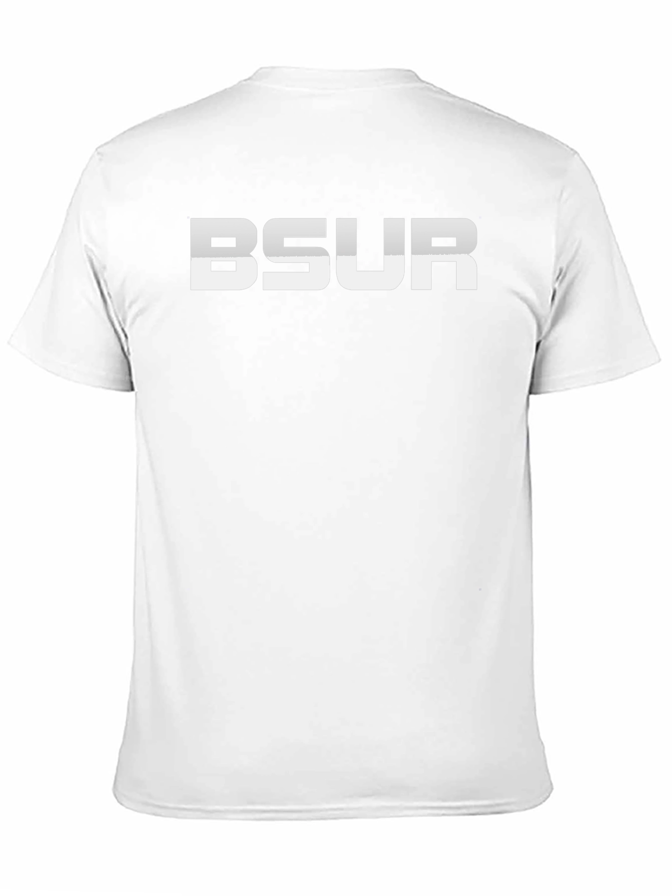BSUR Graphic Print Black T-Shirt