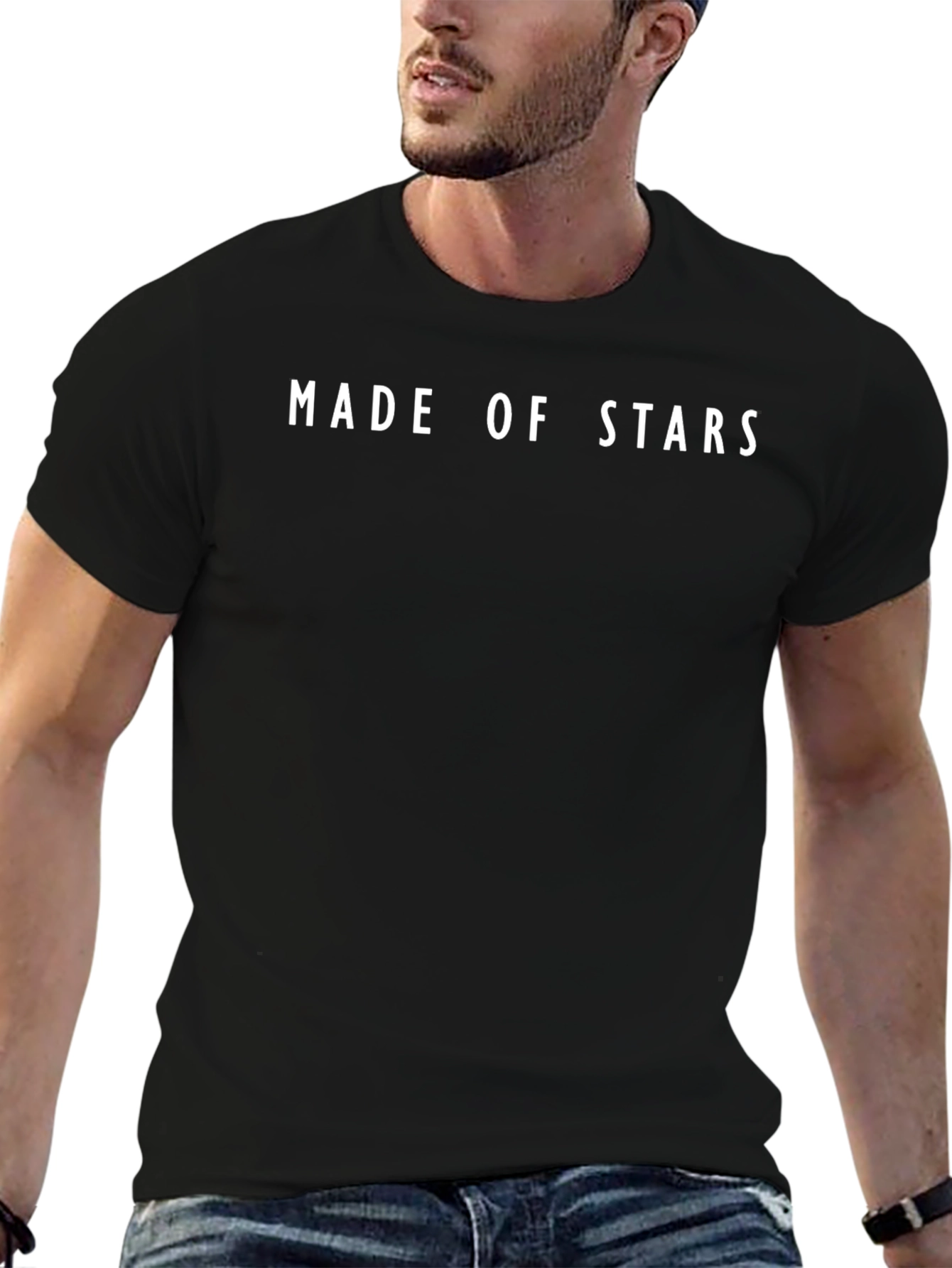 Made of Stars Graphic Tee - Classic Black T-Shirt