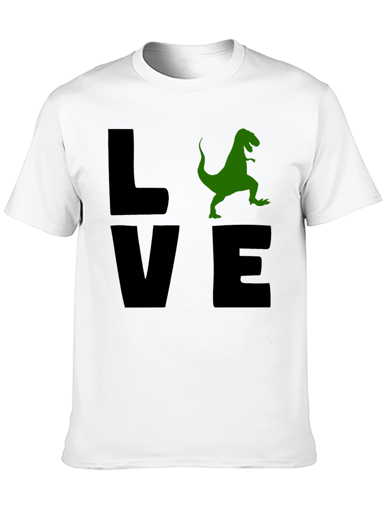 LOVE Dinosaur Graphic T-Shirt