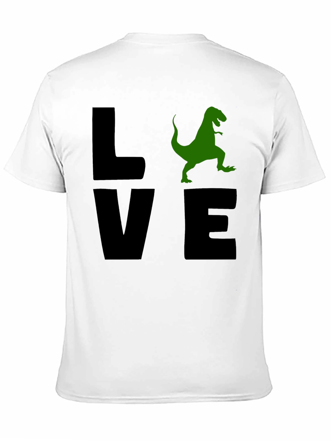 LOVE Dinosaur Graphic T-Shirt