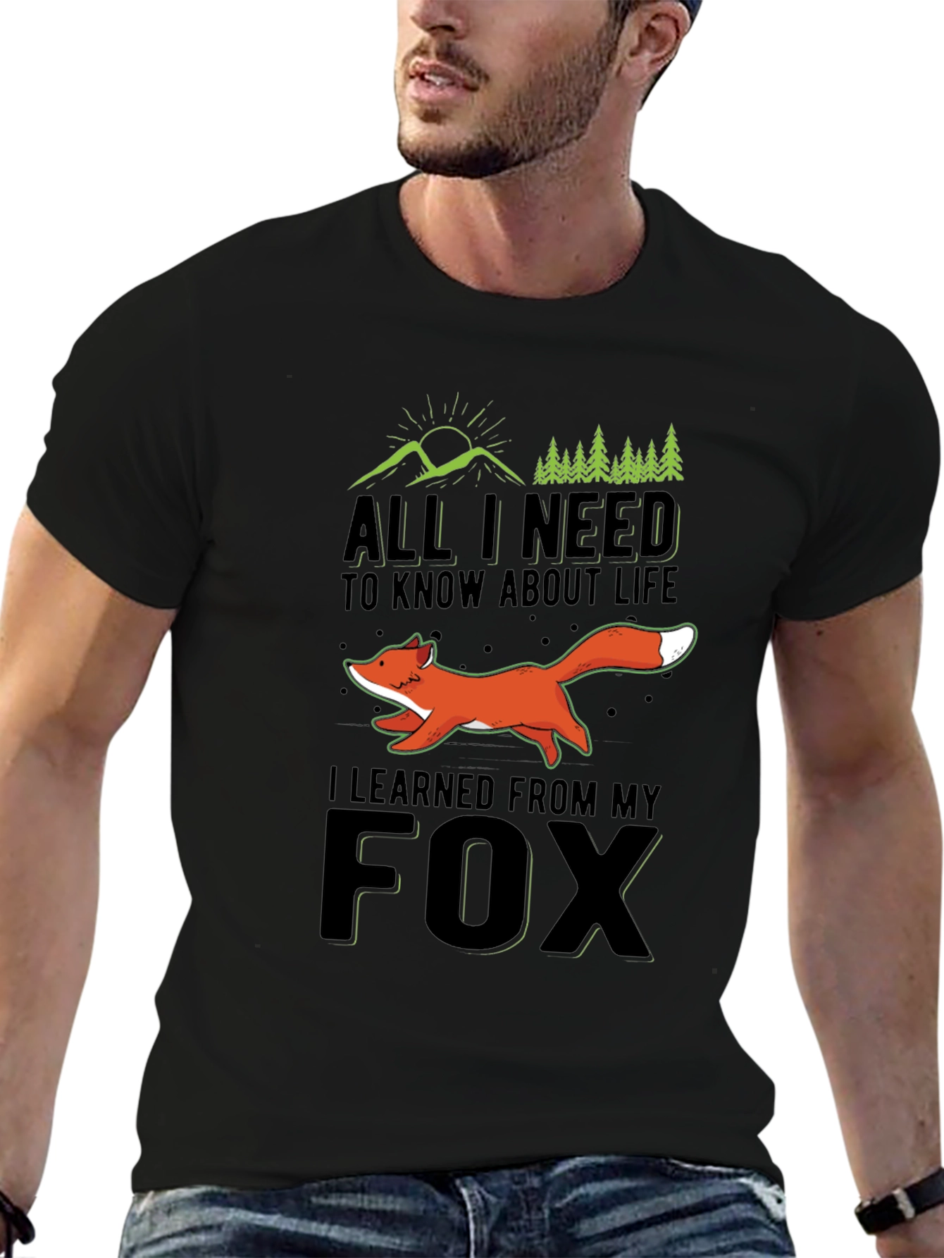 All I Need to Know Fox T-Shirt