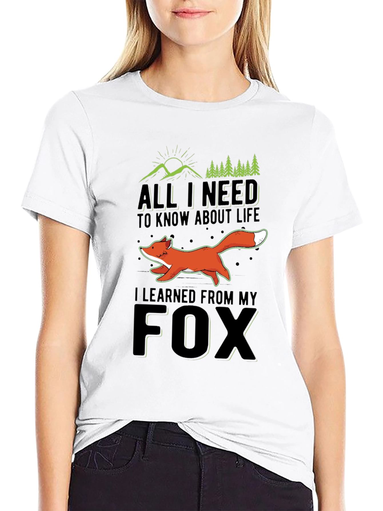 All I Need to Know Fox T-Shirt