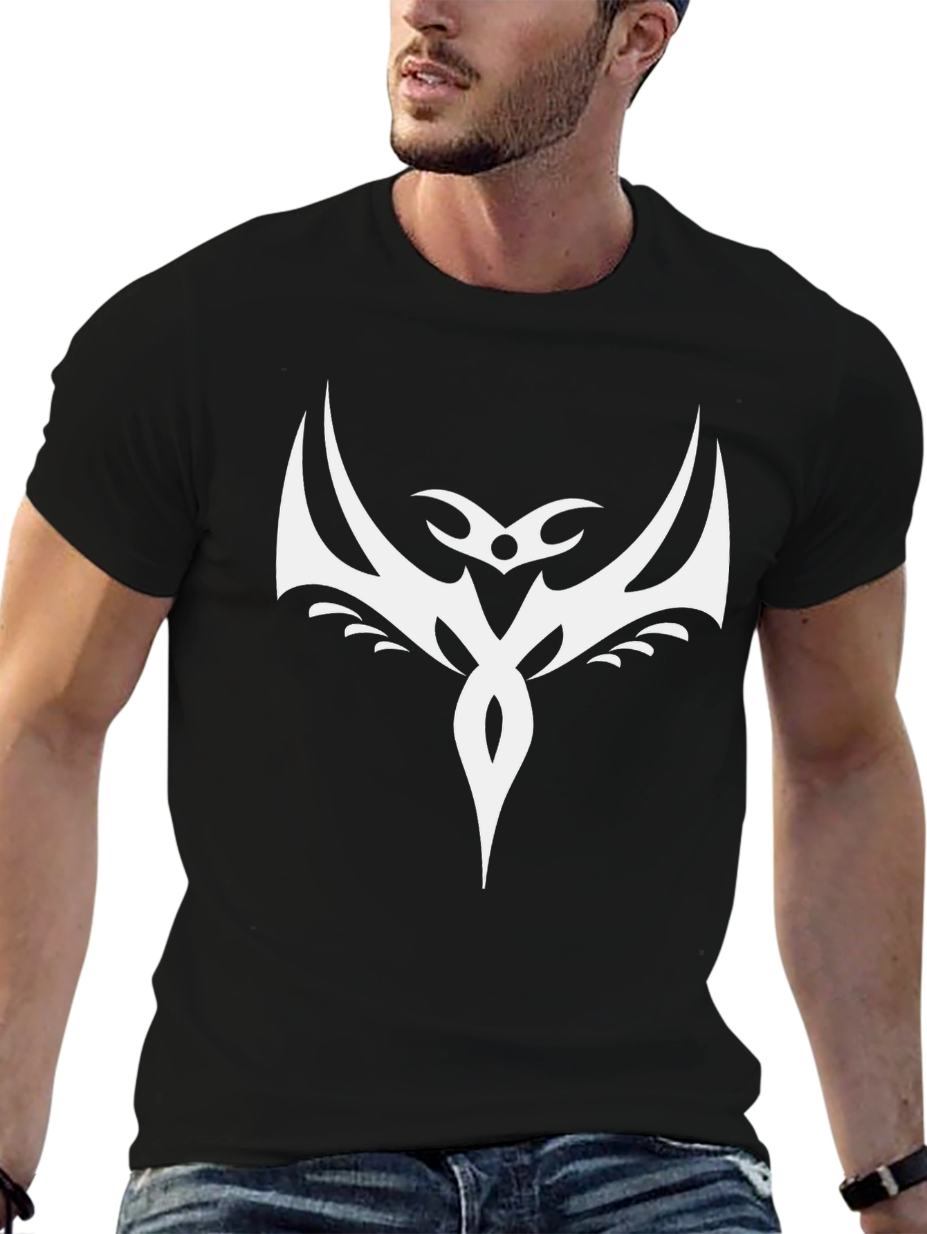 Phoenix Graphic Black T-Shirt