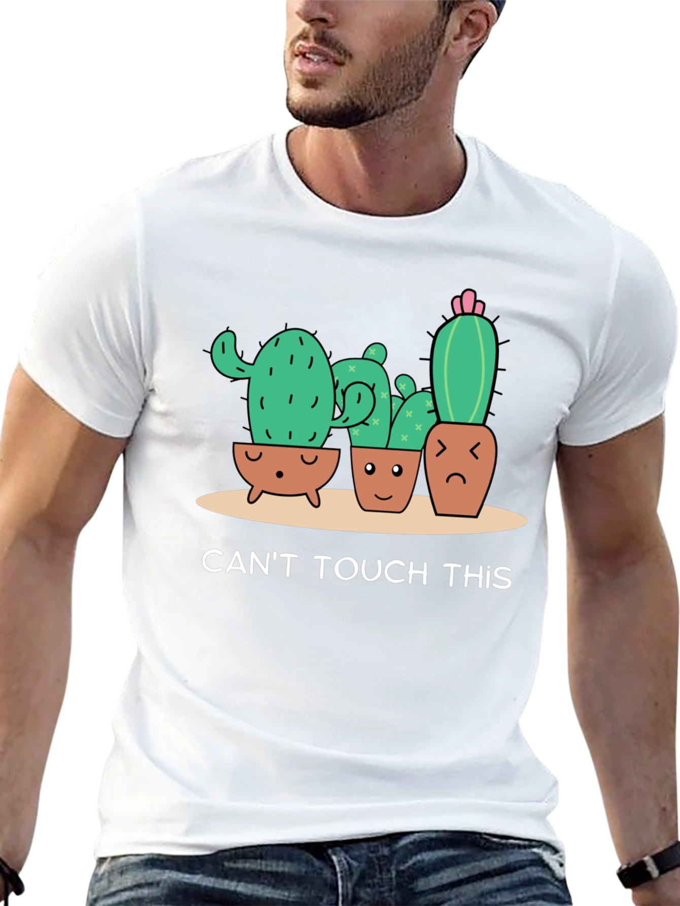 Cactus Crew T-Shirt - Cant Touch This!