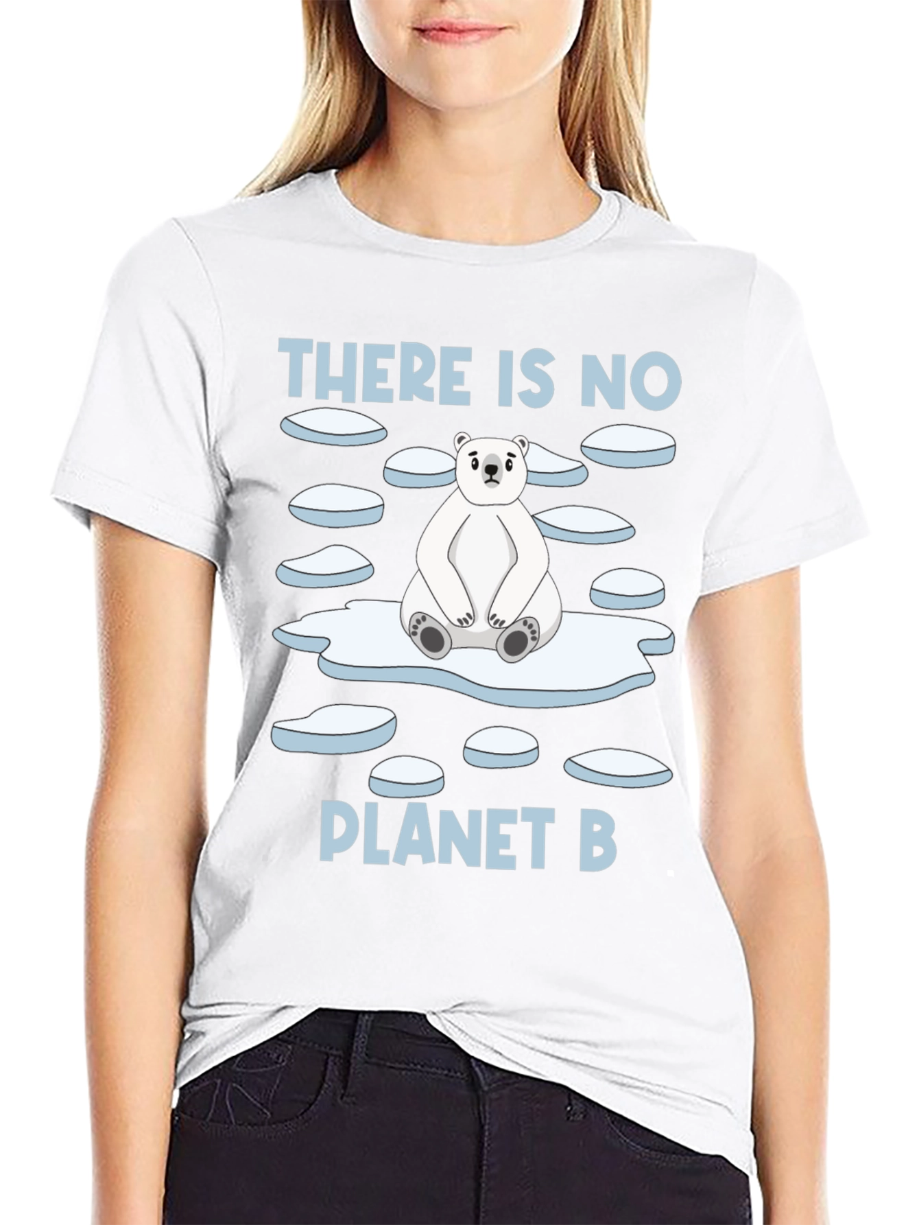 There Is No Planet B Polar Bear T-Shirt