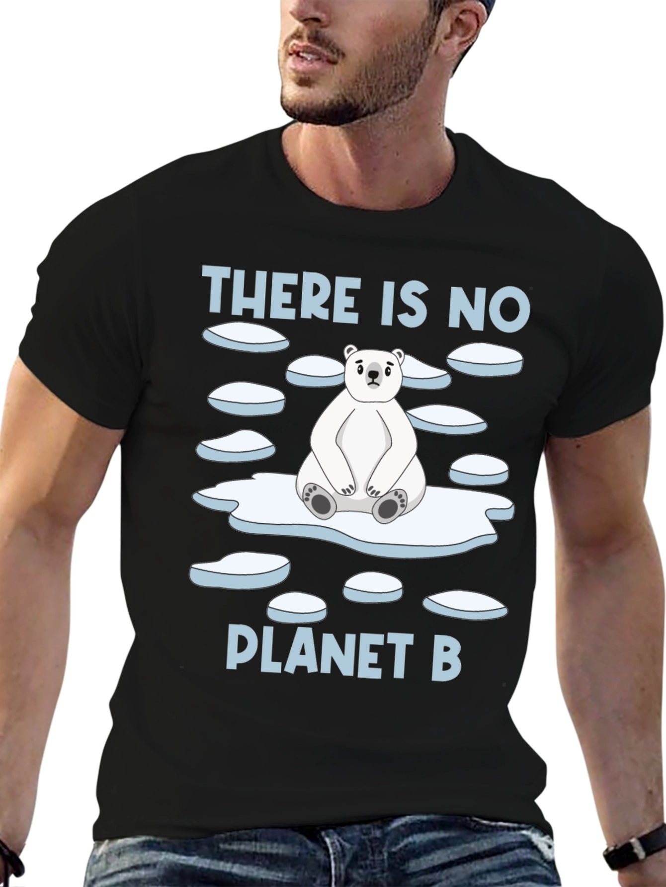 There Is No Planet B Polar Bear T-Shirt