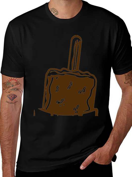 Chocolate Ice Cream Bar T-Shirt - Black