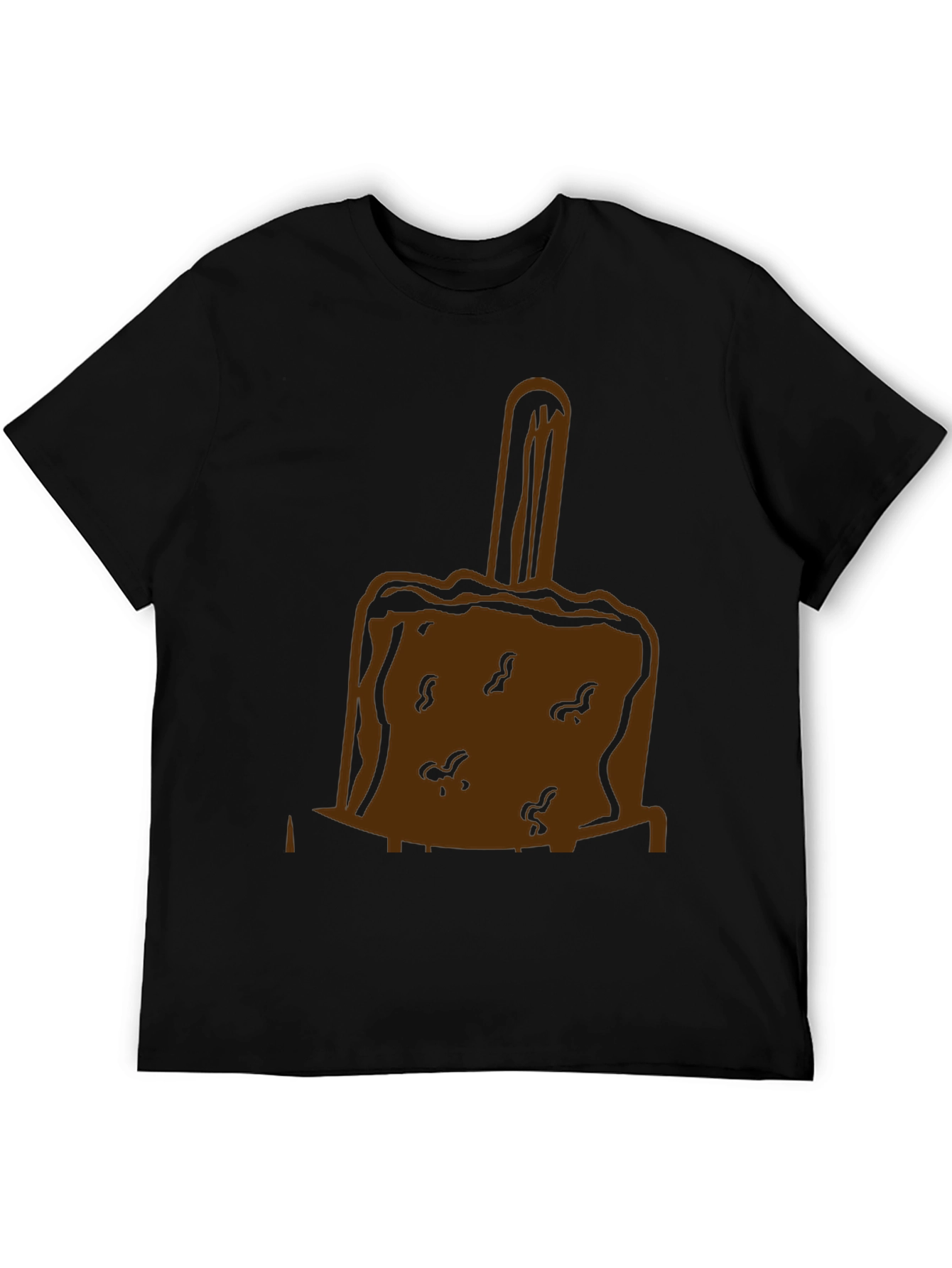 Chocolate Ice Cream Bar T-Shirt - Black