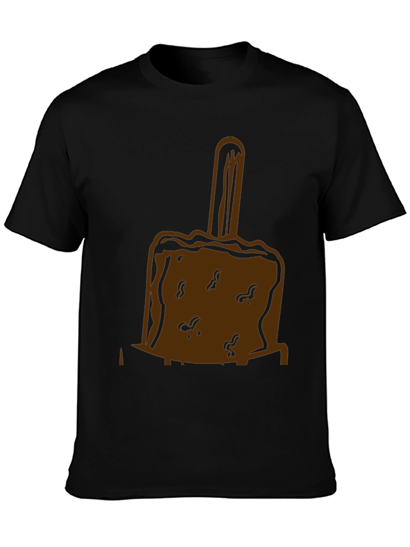 Chocolate Ice Cream Bar T-Shirt - Black