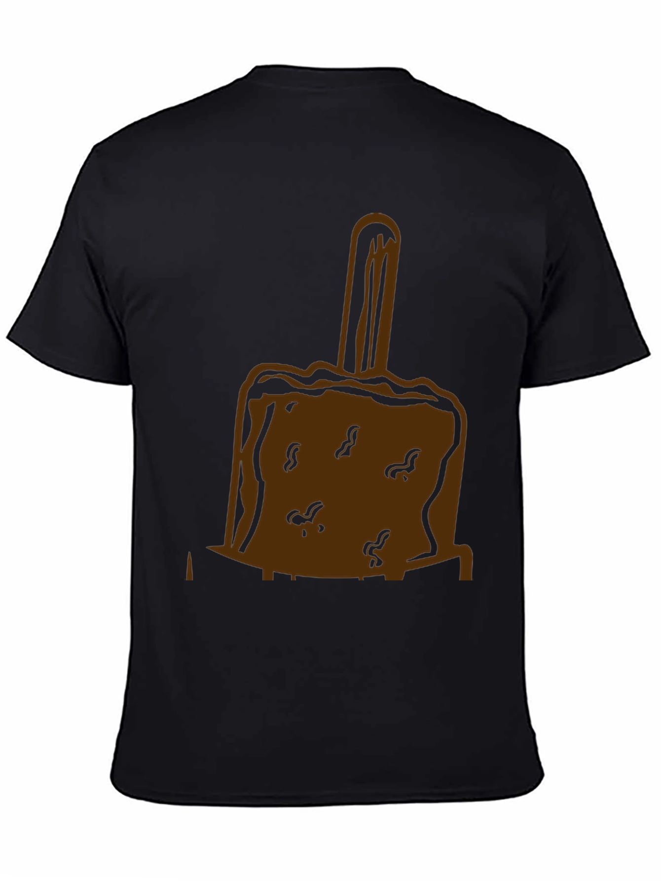 Chocolate Ice Cream Bar T-Shirt - Black