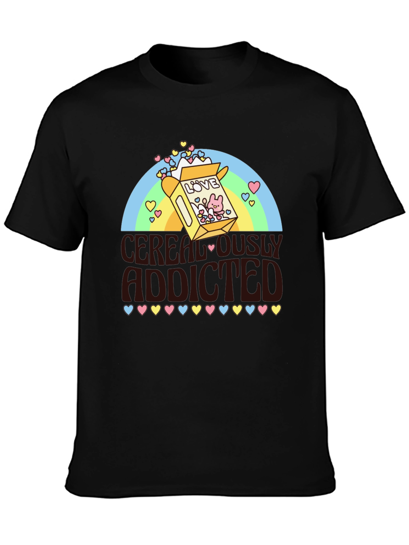 Cerealously Addicted Graphic Tee