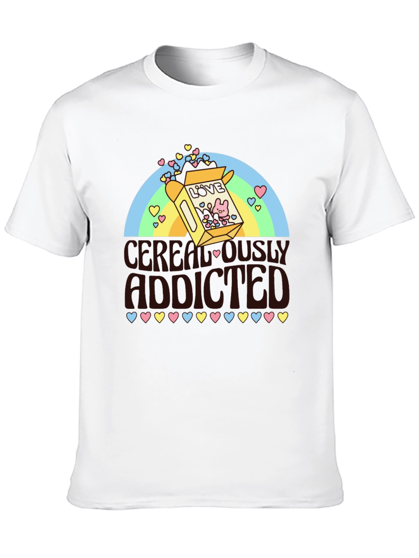 Cerealously Addicted Graphic Tee