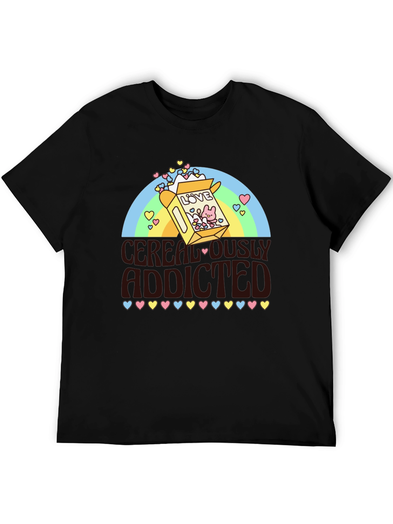 Cerealously Addicted Graphic Tee