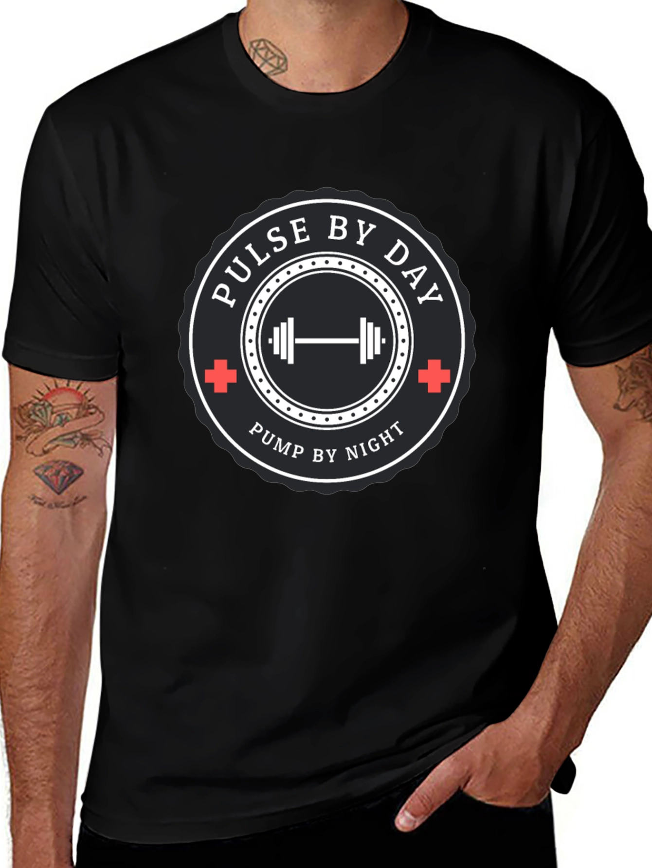 Pulse by Day Pump by Night Graphic Tee