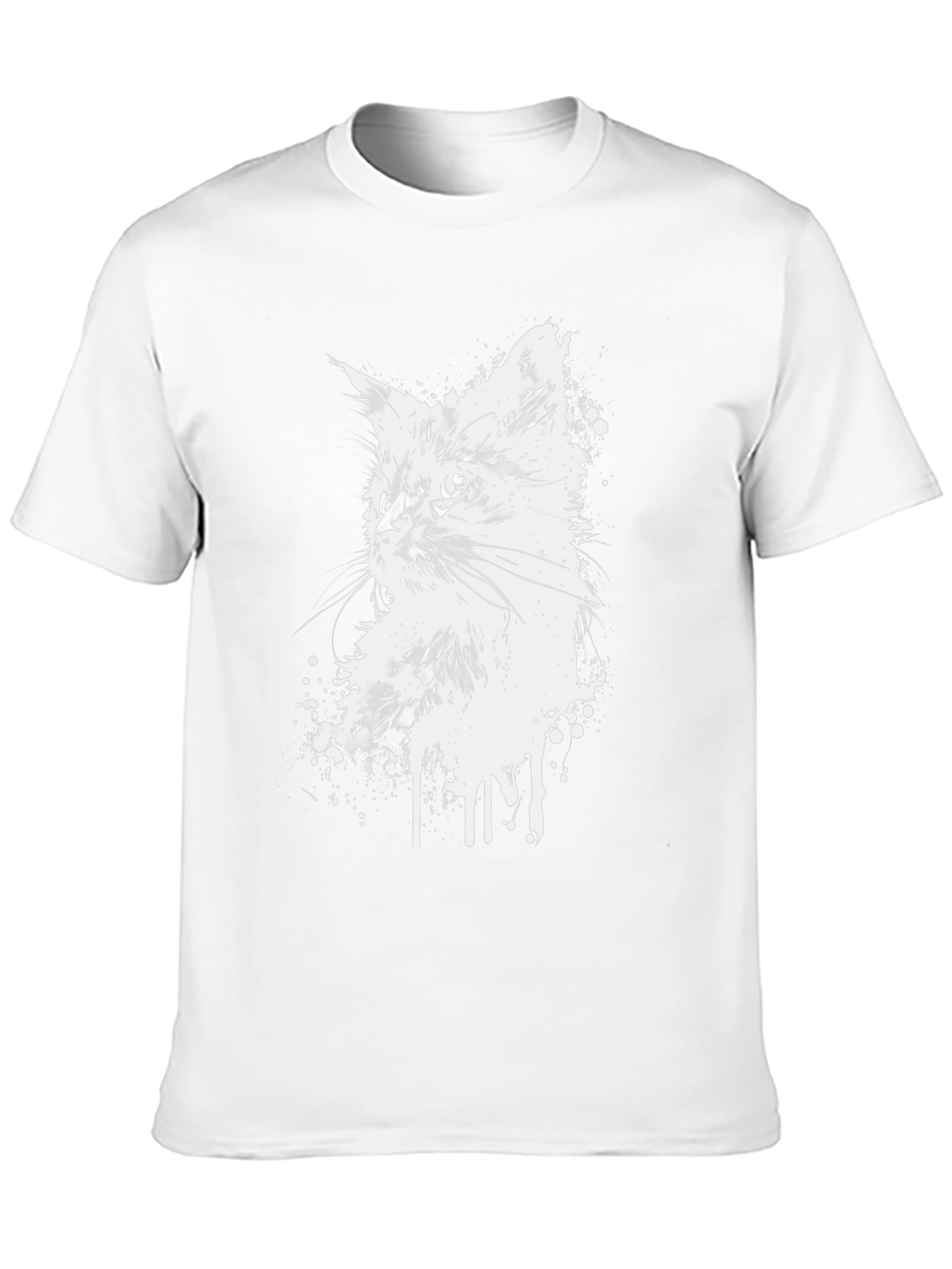 Cool Cat Graphic Black T-Shirt
