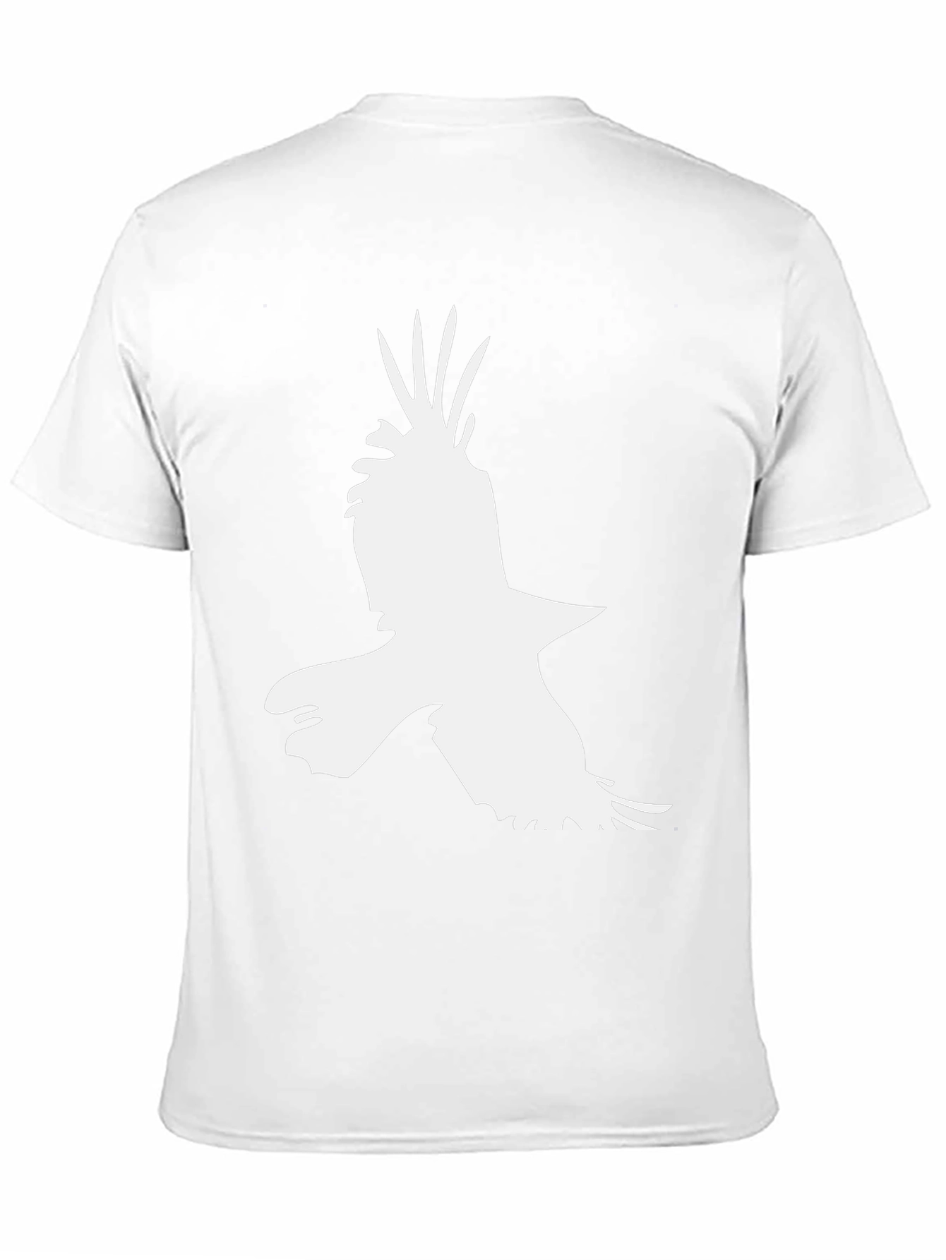 Raven Silhouette Black T-Shirt - Bold Graphic Tee