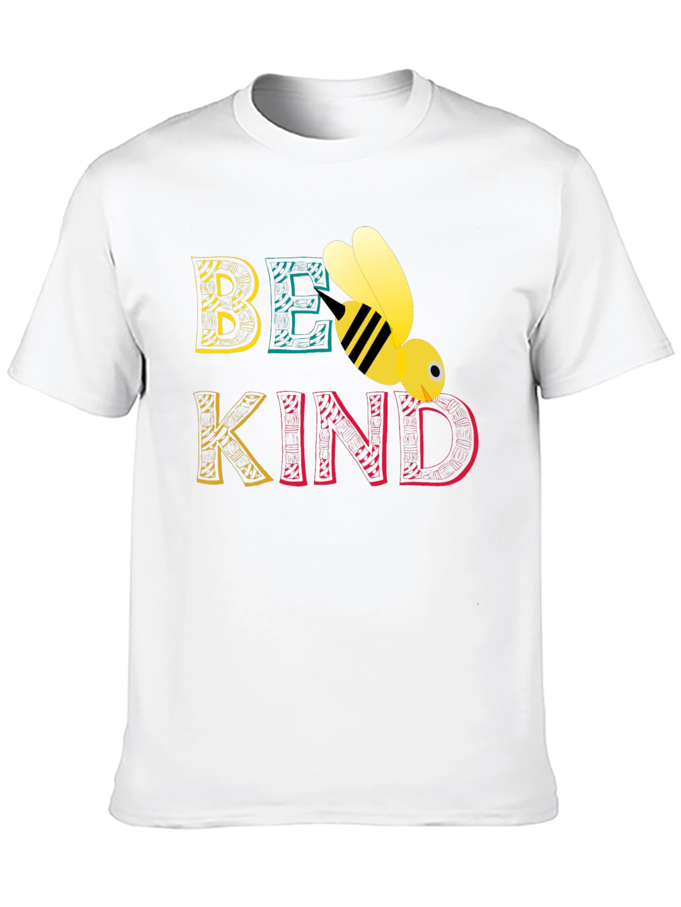 Be Kind Bee Graphic Tee - Black Unisex T-Shirt