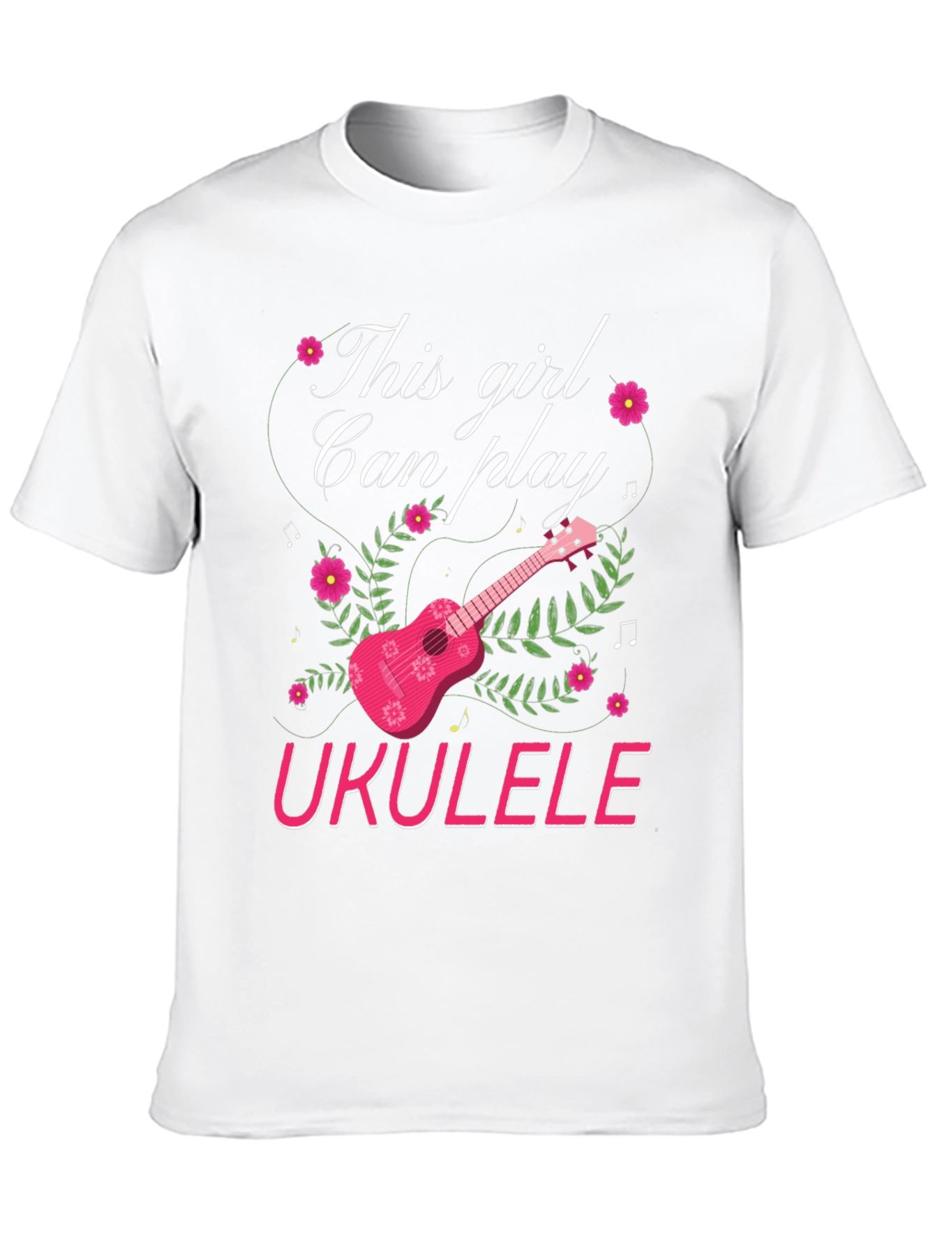This Girl Can Play Ukulele T-Shirt