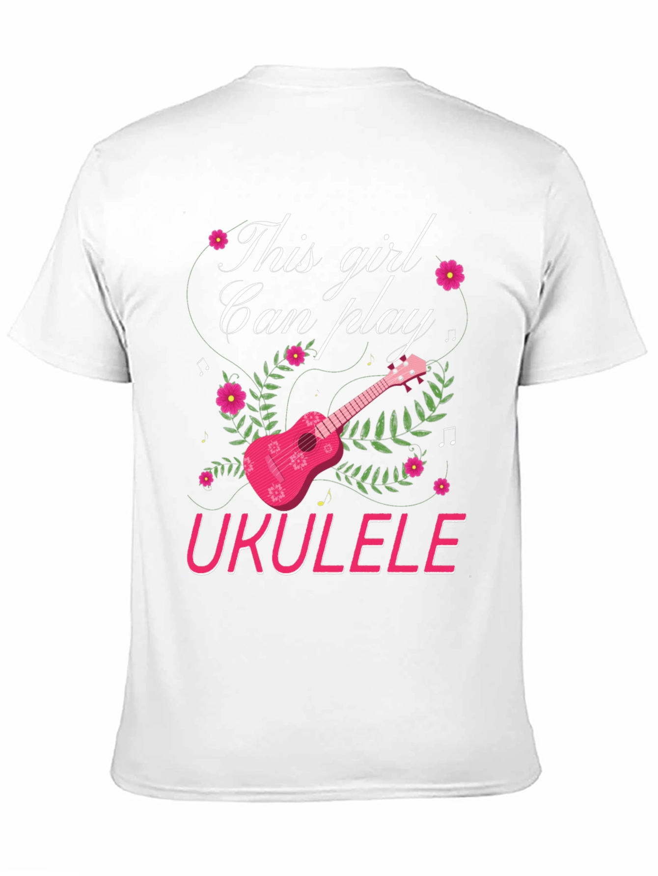This Girl Can Play Ukulele T-Shirt
