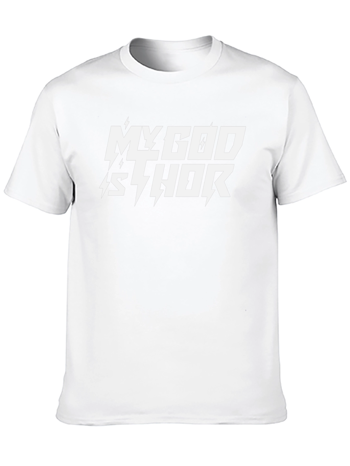 My God is Thor Black T-Shirt