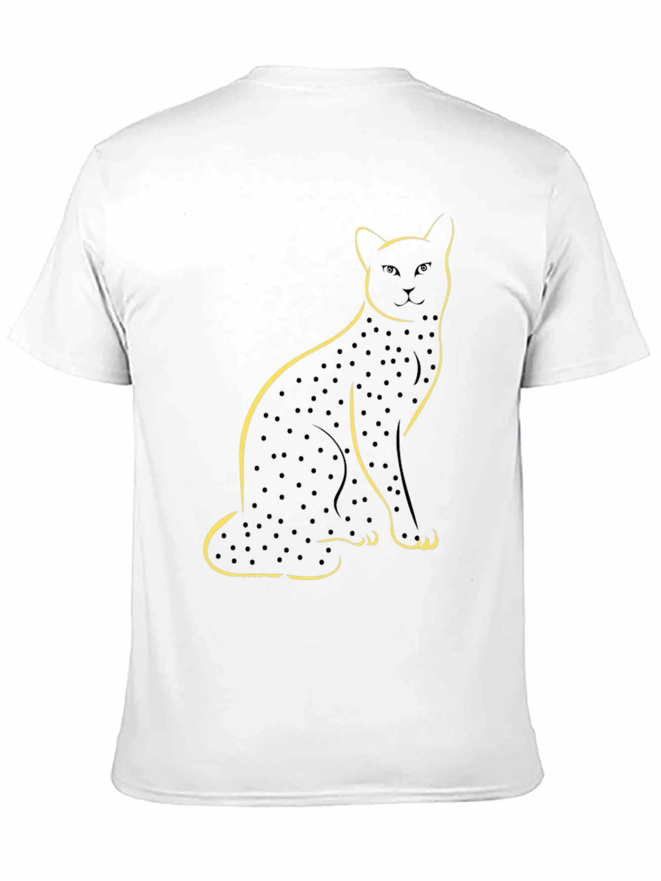 Black Cat T-Shirt - Unique Graphic Tee