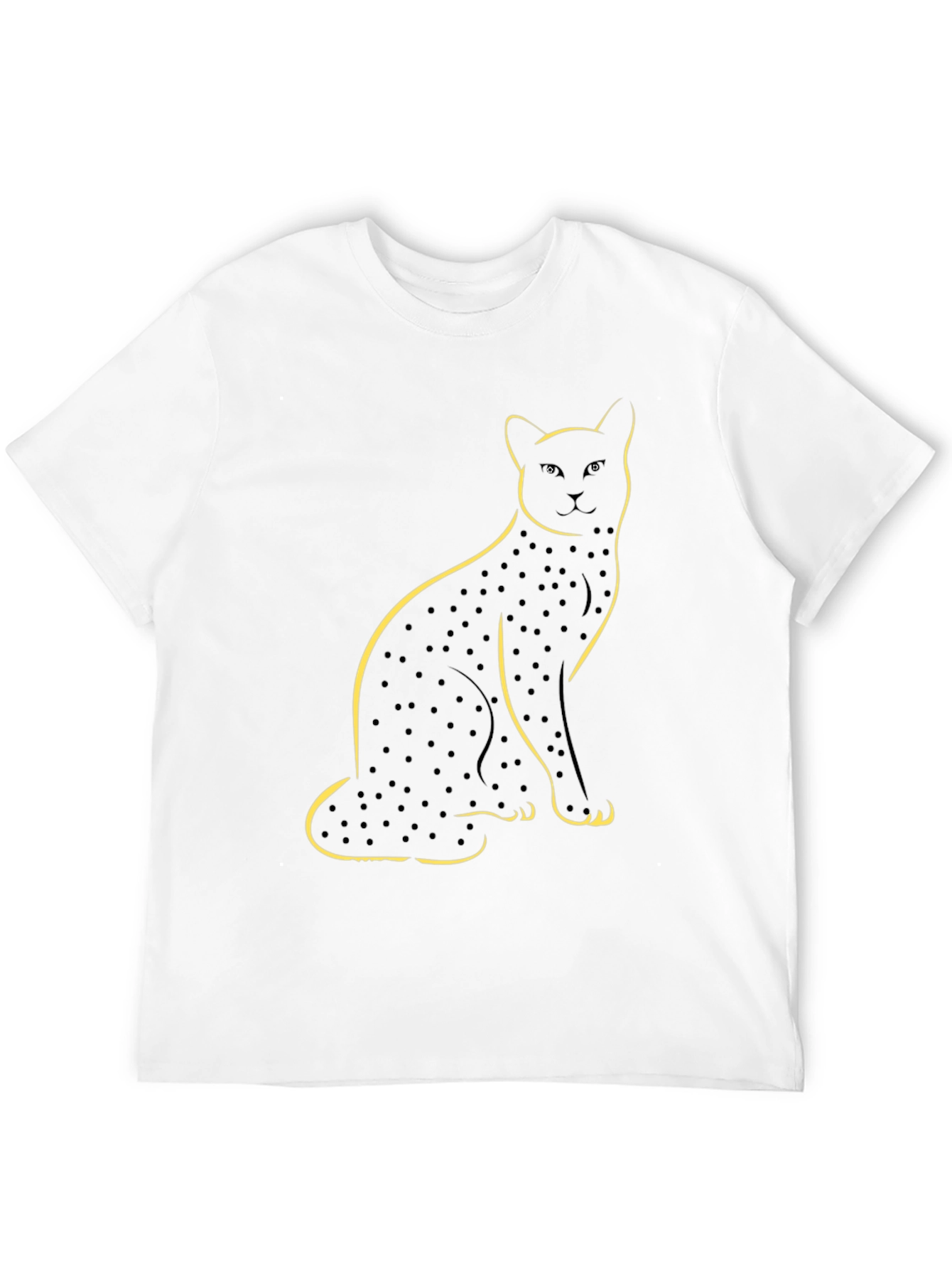 Black Cat T-Shirt - Unique Graphic Tee