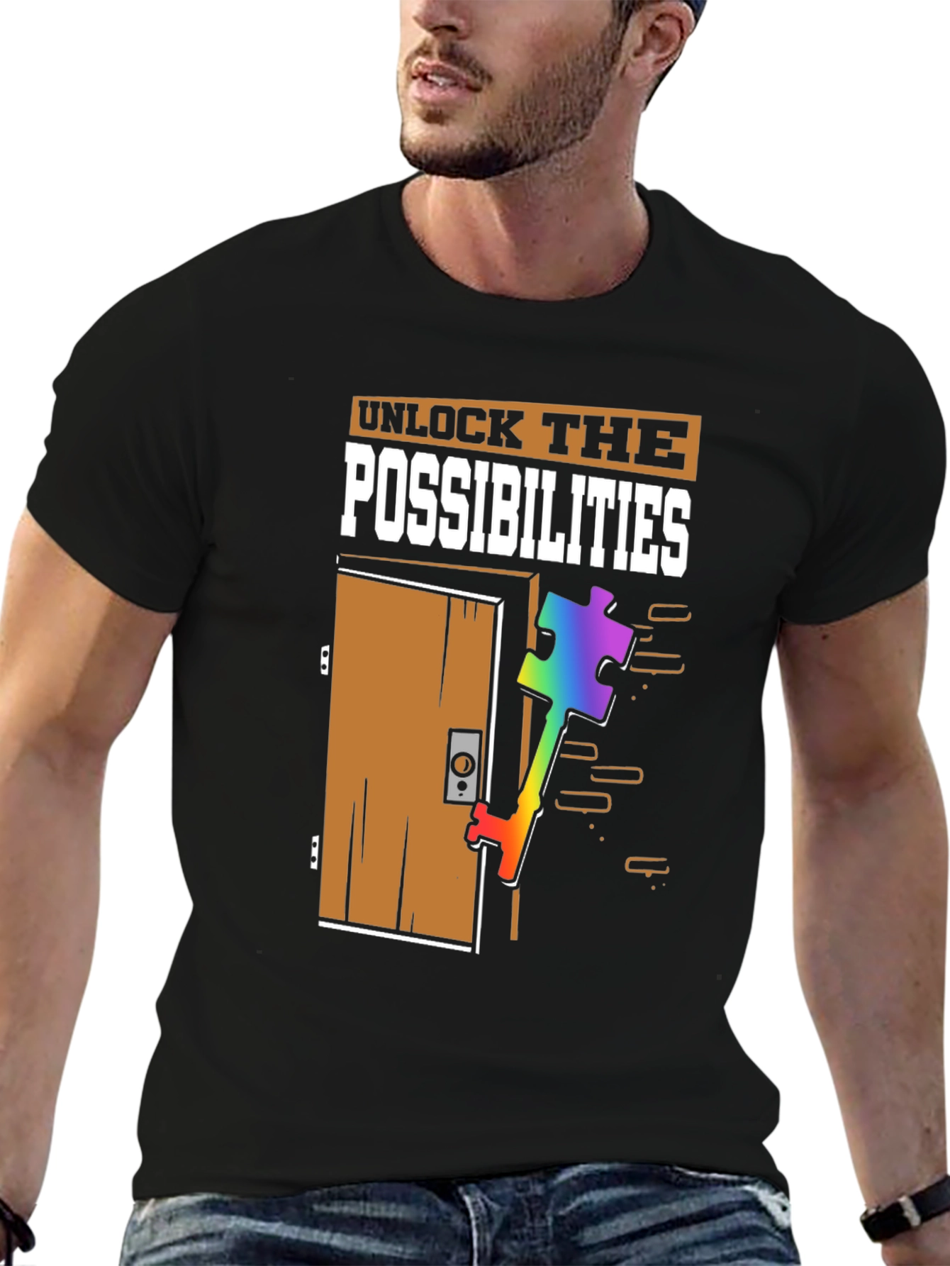 Unlock the Possibilities T-Shirt Autism Awareness