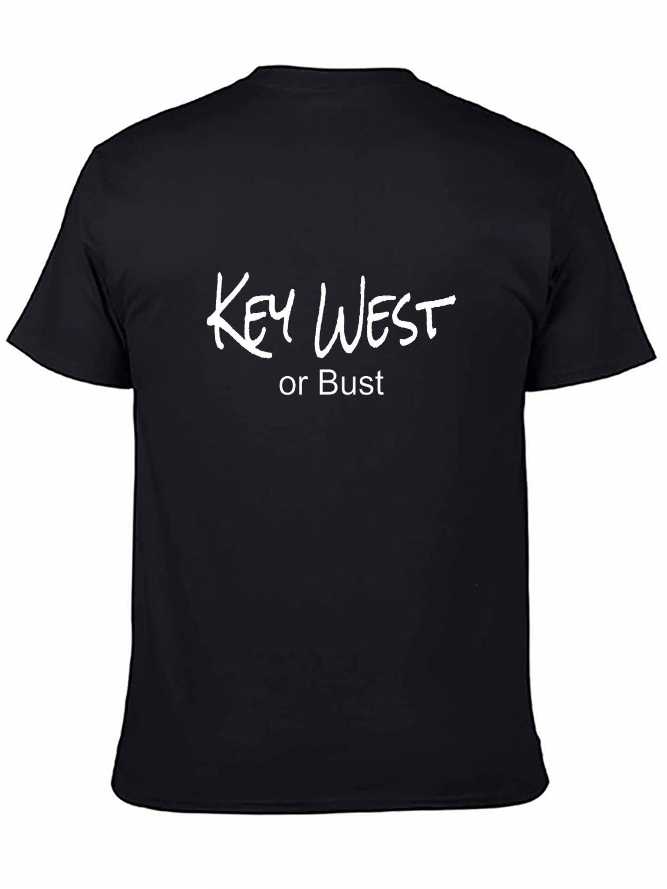 Key West or Bust Graphic T-Shirt - Black