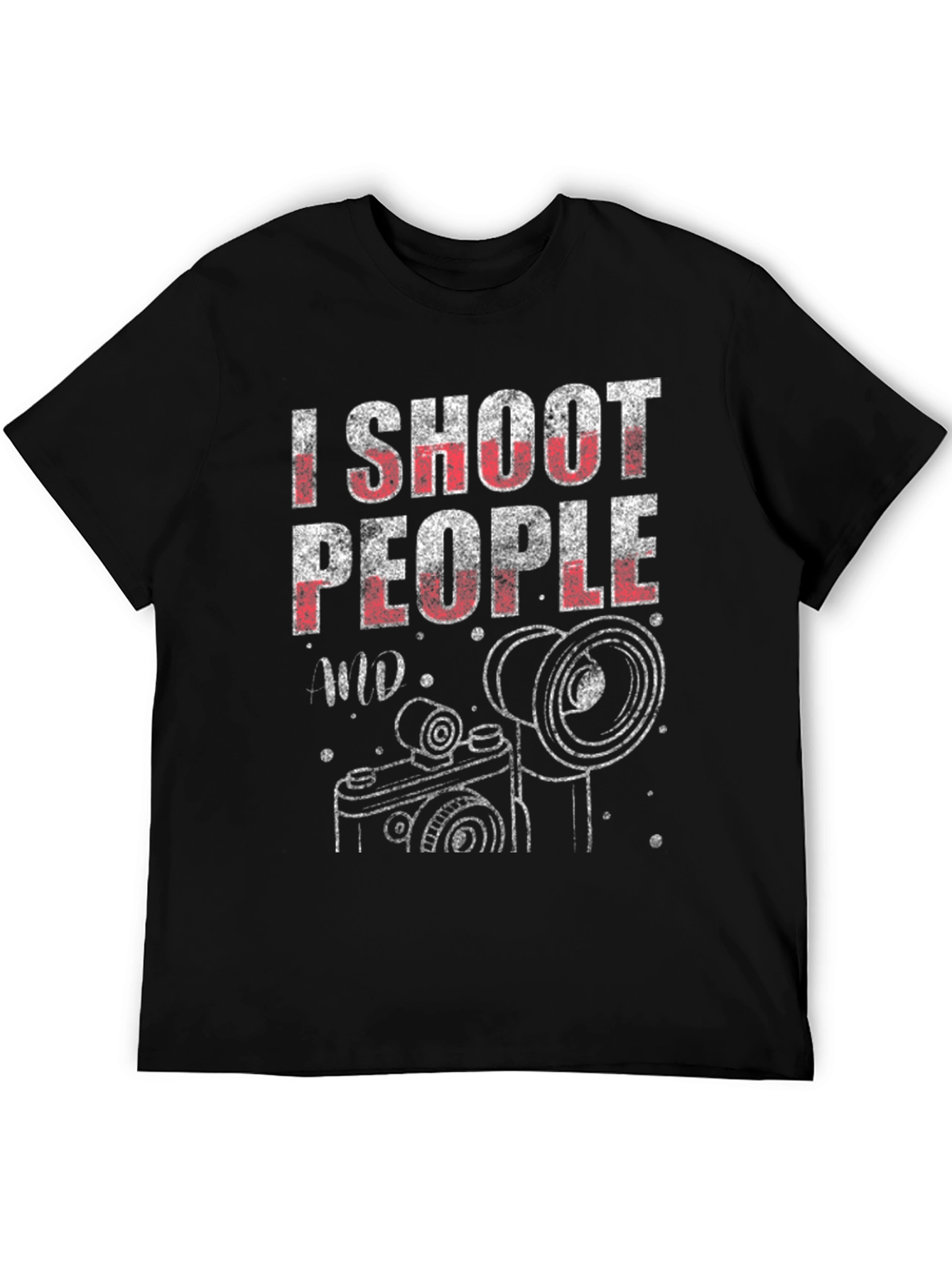 I Shoot People With My Camera Graphic Tee
