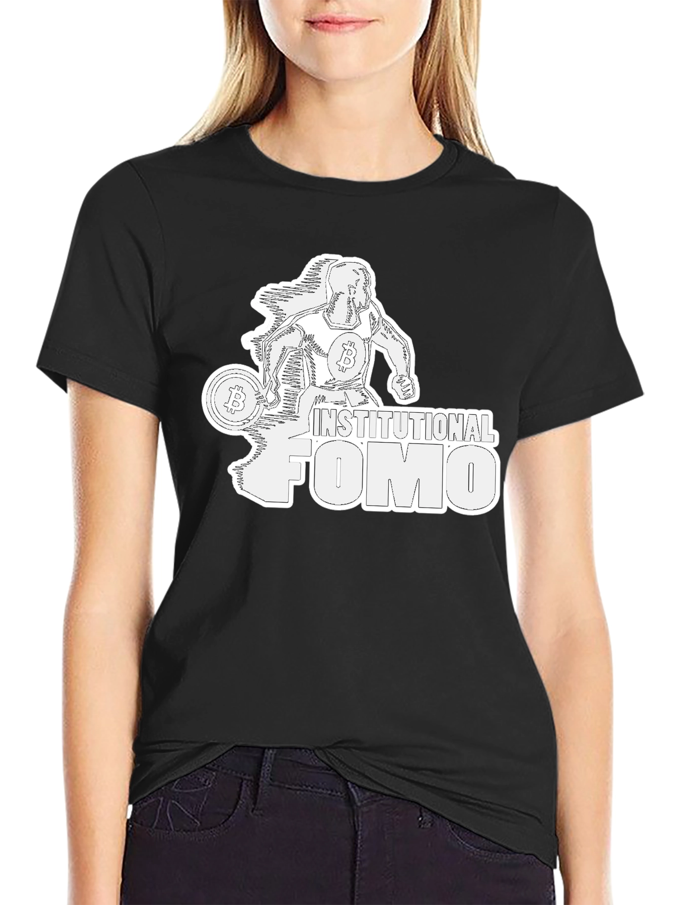 Institutional FOMO Bitcoin T-Shirt