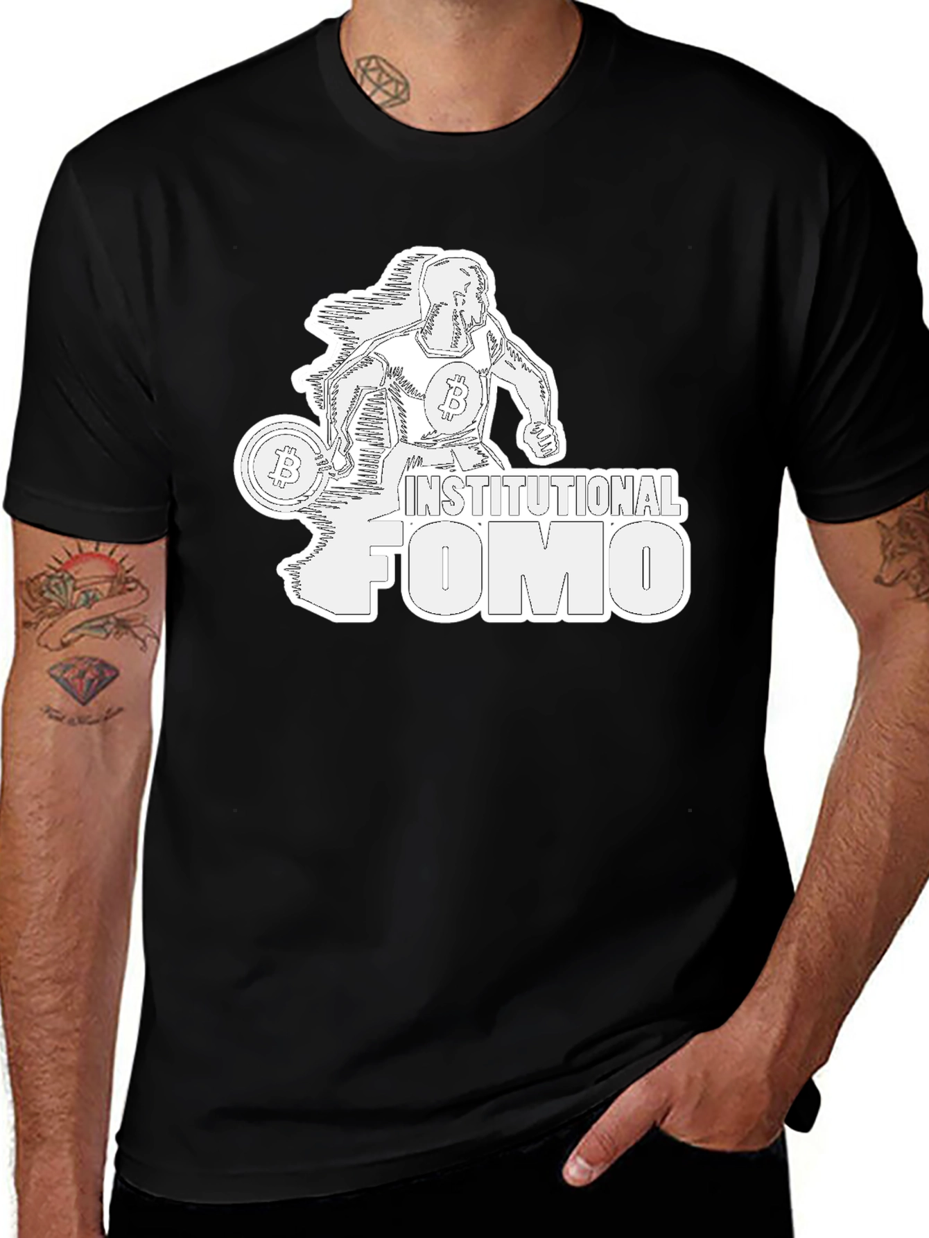 Institutional FOMO Bitcoin T-Shirt