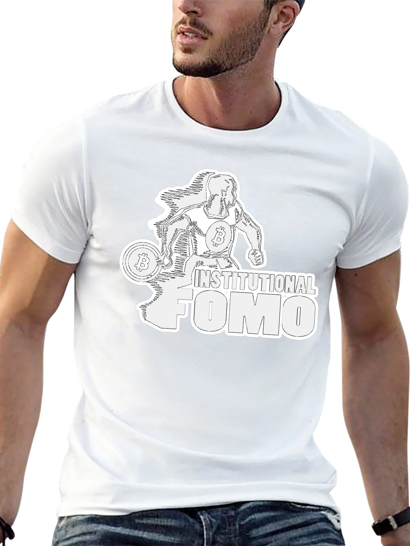 Institutional FOMO Bitcoin T-Shirt