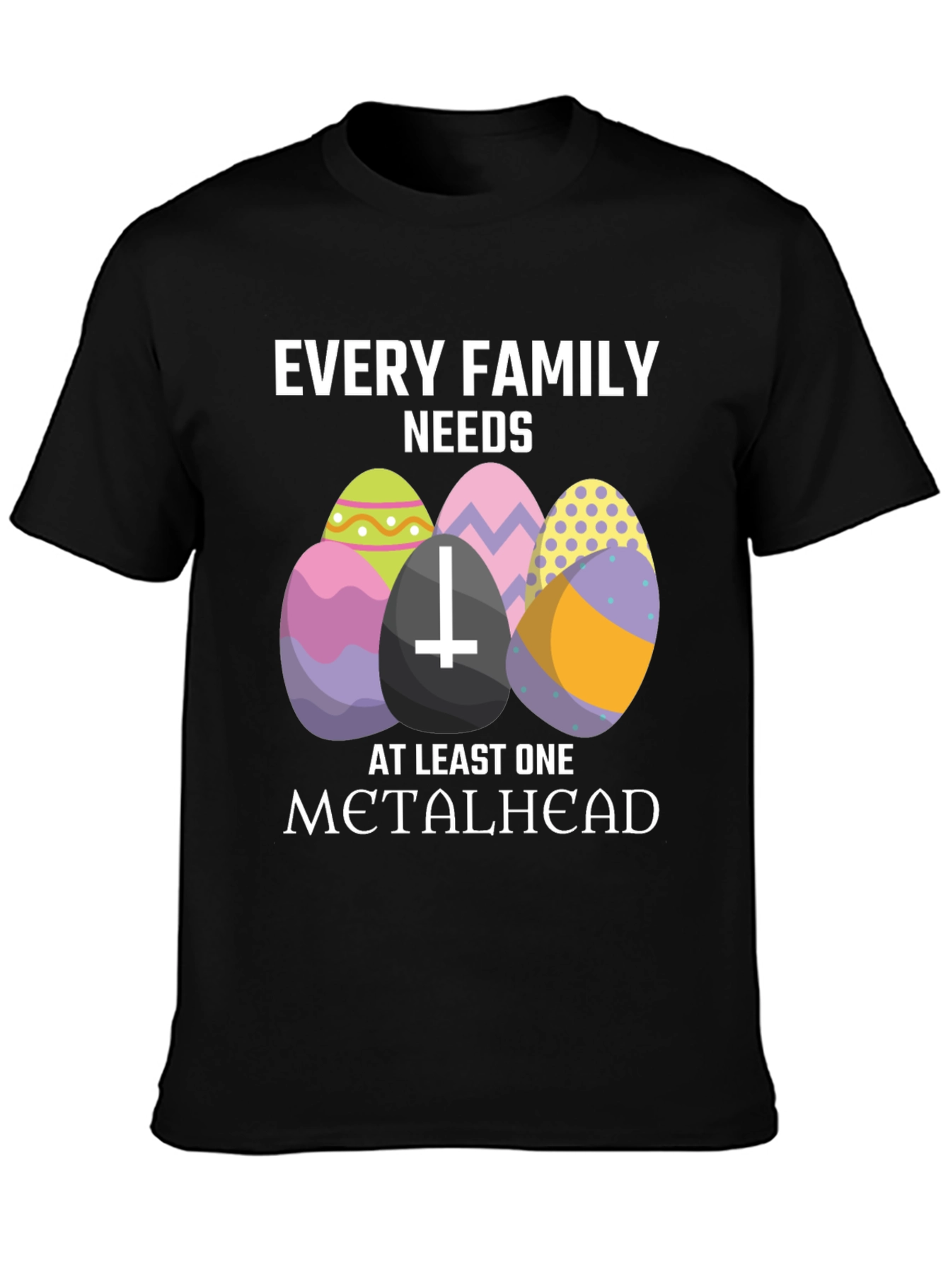 Every Family Needs a Metalhead Easter Egg T-Shirt