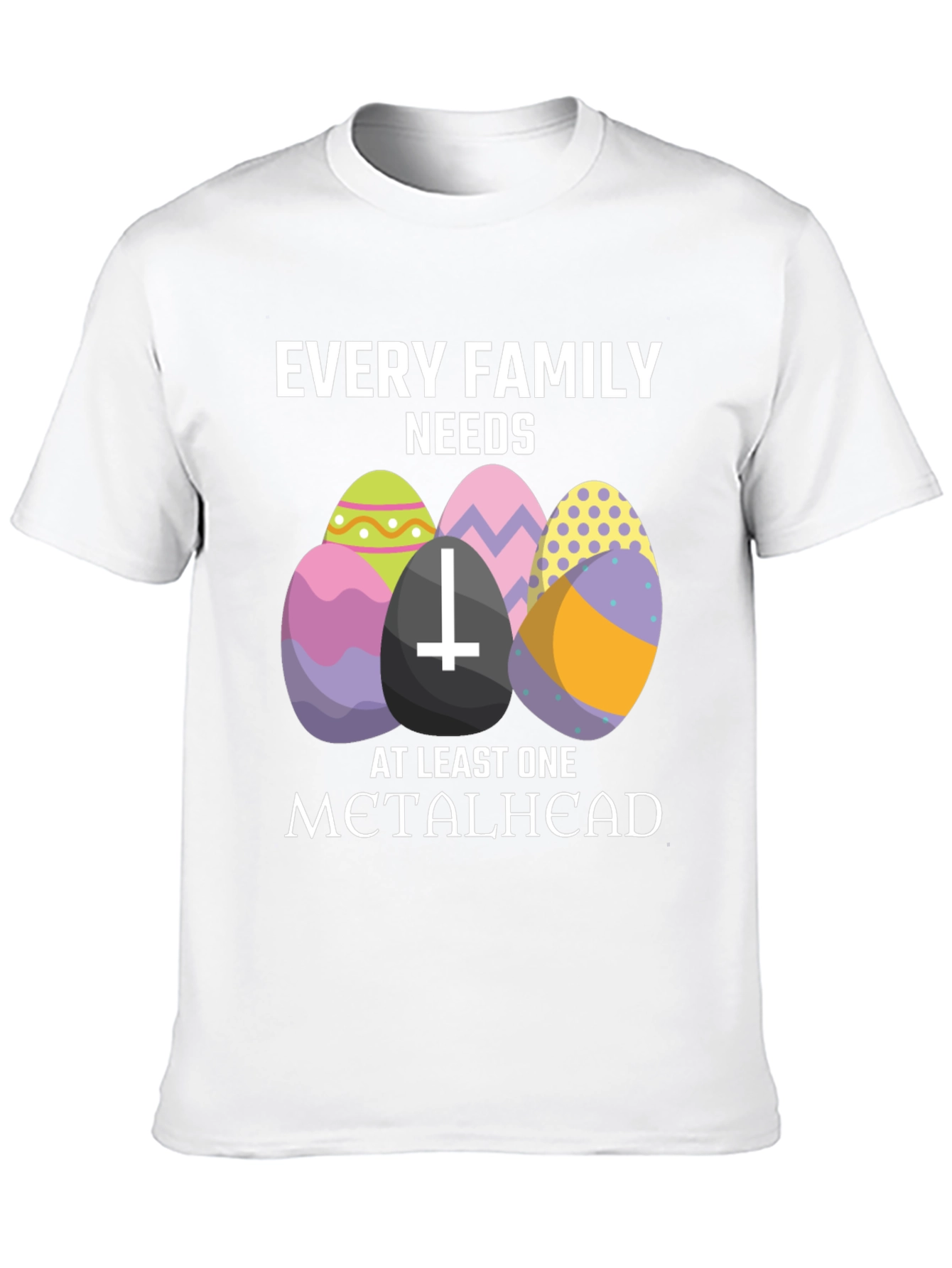 Every Family Needs a Metalhead Easter Egg T-Shirt
