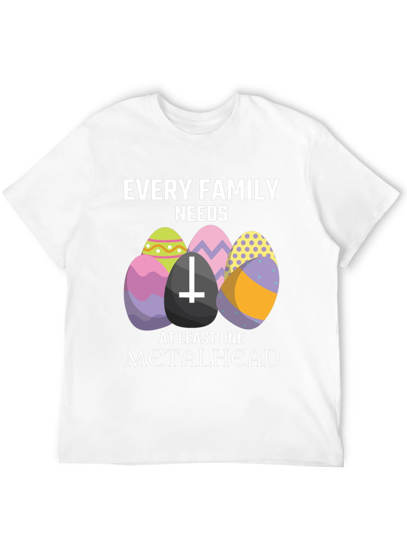 Every Family Needs a Metalhead Easter Egg T-Shirt