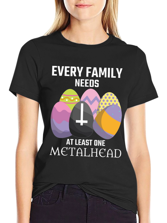 Every Family Needs a Metalhead Easter Egg T-Shirt