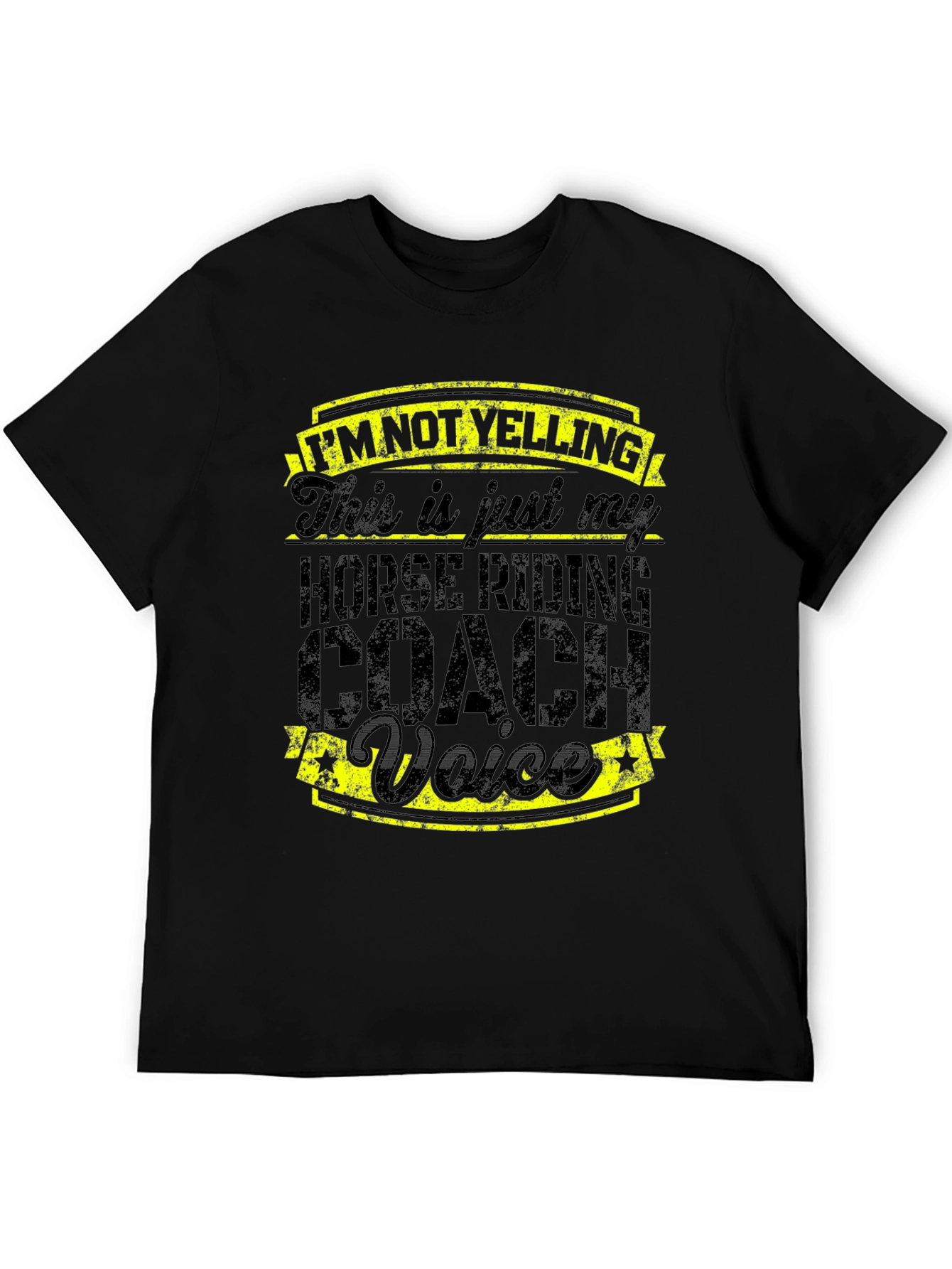 Horse Riding Coach Voice Graphic Tee